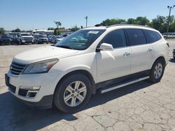 Salvage cars for sale at Lexington, KY auction: 2014 Chevrolet Traverse LT