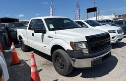 Salvage trucks for sale at Orlando, FL auction: 2014 Ford F150 Super Cab