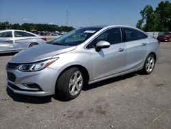 Salvage cars for sale at Dunn, NC auction: 2017 Chevrolet Cruze Premier