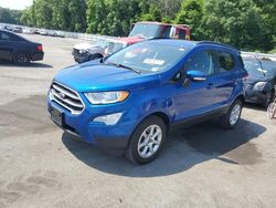 Salvage cars for sale at Glassboro, NJ auction: 2022 Ford Ecosport SE