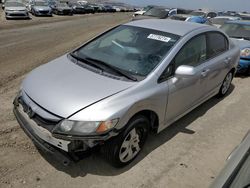 Salvage cars for sale from Copart Martinez, CA: 2011 Honda Civic LX