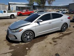 Salvage cars for sale from Copart Albuquerque, NM: 2017 Hyundai Elantra SE