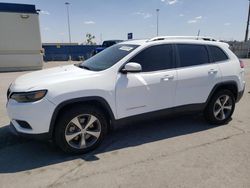 Salvage cars for sale at Anthony, TX auction: 2019 Jeep Cherokee Limited