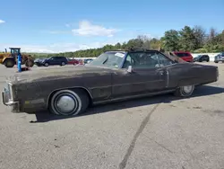 Salvage cars for sale at Brookhaven, NY auction: 1972 Cadillac Eldorado