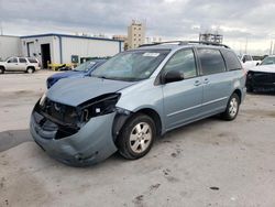 Salvage cars for sale from Copart New Orleans, LA: 2007 Toyota Sienna CE