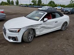 Salvage cars for sale from Copart Montreal Est, QC: 2020 Audi S5 Prestige