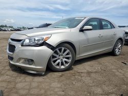 Vehiculos salvage en venta de Copart Woodhaven, MI: 2015 Chevrolet Malibu 2LT