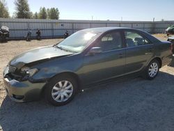 Salvage cars for sale from Copart Arlington, WA: 2005 Toyota Camry LE