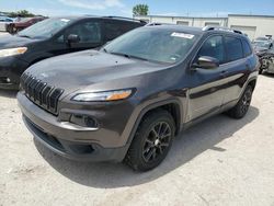 Salvage cars for sale at Kansas City, KS auction: 2015 Jeep Cherokee Latitude