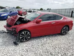 Salvage cars for sale at Greenwood, NE auction: 2016 Honda Accord EXL