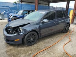 Salvage cars for sale at auction: 2012 Volkswagen Golf