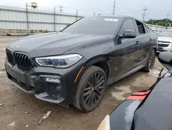 Vehiculos salvage en venta de Copart Chicago Heights, IL: 2021 BMW X6 M50I