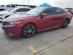 Salvage cars for sale from Copart Grand Prairie, TX: 2018 Toyota Camry L