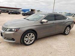 Salvage cars for sale at Andrews, TX auction: 2018 Chevrolet Impala LT