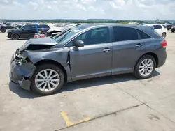 Salvage cars for sale at Grand Prairie, TX auction: 2012 Toyota Venza LE