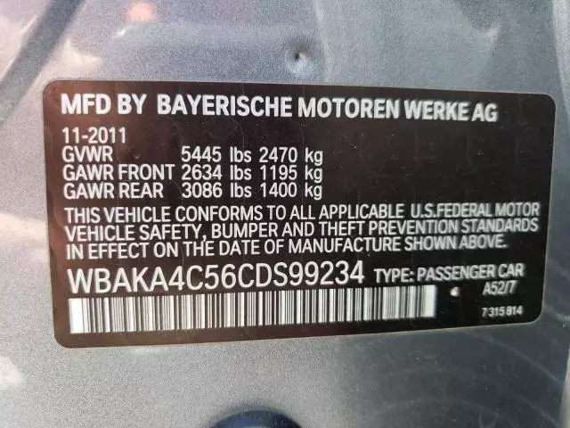 2012 BMW 740 I