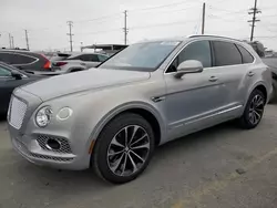 Salvage cars for sale from Copart Los Angeles, CA: 2017 Bentley Bentayga