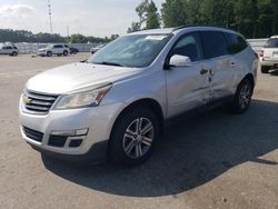 Salvage cars for sale from Copart Dunn, NC: 2017 Chevrolet Traverse LT