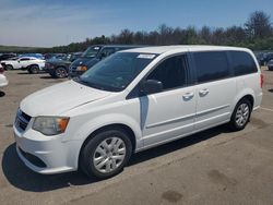 Salvage cars for sale at Brookhaven, NY auction: 2014 Dodge Grand Caravan SE