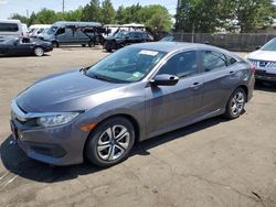 Salvage cars for sale at Denver, CO auction: 2017 Honda Civic LX