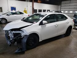 Toyota salvage cars for sale: 2017 Toyota Corolla L