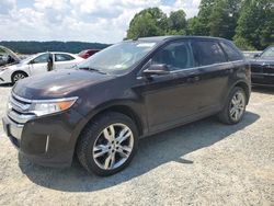 Vehiculos salvage en venta de Copart Concord, NC: 2013 Ford Edge Limited