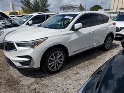 Acura Vehiculos salvage en venta: 2020 Acura RDX Technology