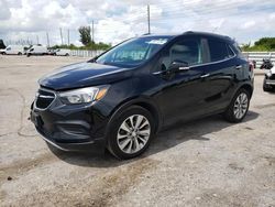 Salvage cars for sale at Miami, FL auction: 2017 Buick Encore Preferred