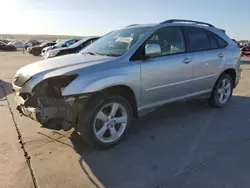 Lexus salvage cars for sale: 2007 Lexus RX 350