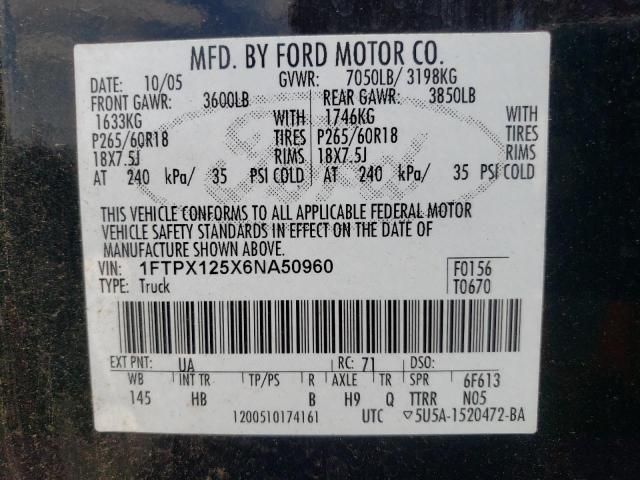 2006 Ford F150