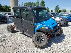 Salvage cars for sale from Copart Wayland, MI: 2017 Polaris Ranger Crew XP 1000 EPS Northstar Hvac Edition