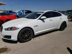 Salvage cars for sale at Grand Prairie, TX auction: 2014 Jaguar XF