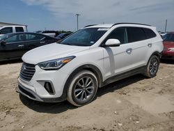 Salvage cars for sale from Copart Temple, TX: 2018 Hyundai Santa FE SE