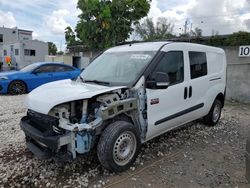 Salvage cars for sale from Copart Opa Locka, FL: 2015 Dodge RAM Promaster City