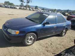 Salvage cars for sale at San Martin, CA auction: 2002 Toyota Corolla CE
