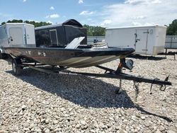 Salvage boats for sale at Florence, MS auction: 2016 Triton Boat With Trailer