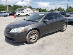 Pontiac salvage cars for sale: 2006 Pontiac G6 SE