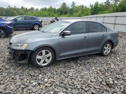 Salvage cars for sale at Windham, ME auction: 2012 Volkswagen Jetta TDI