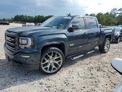 Salvage cars for sale at Houston, TX auction: 2017 GMC Sierra K1500 SLT