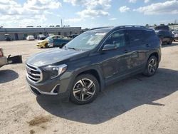 Salvage cars for sale at auction: 2018 GMC Terrain SLT