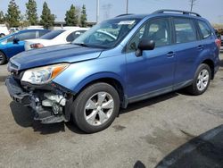 Salvage cars for sale from Copart Rancho Cucamonga, CA: 2015 Subaru Forester 2.5I