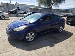 Salvage cars for sale at Albuquerque, NM auction: 2013 Hyundai Elantra GLS