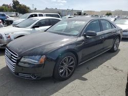 Salvage cars for sale from Copart Martinez, CA: 2011 Audi A8 Quattro