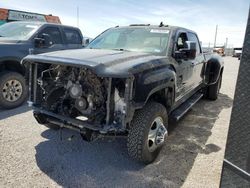 Salvage cars for sale from Copart Anthony, TX: 2015 GMC Sierra K3500 Denali