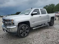 Vehiculos salvage en venta de Copart Houston, TX: 2017 Chevrolet Silverado C1500 LTZ