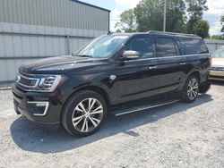 Salvage cars for sale from Copart Gastonia, NC: 2021 Ford Expedition Max King Ranch