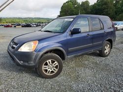 Salvage cars for sale from Copart Concord, NC: 2004 Honda CR-V EX