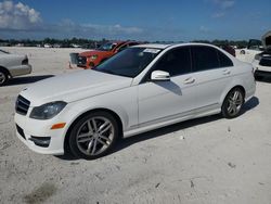 Mercedes-Benz salvage cars for sale: 2014 Mercedes-Benz C 300 4matic