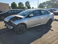 Salvage cars for sale from Copart Moraine, OH: 2012 Ford Focus SE