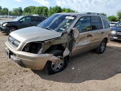 Salvage cars for sale at Chalfont, PA auction: 2004 Honda Pilot EXL